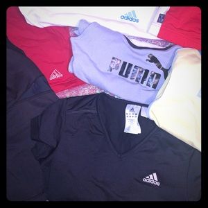 Puma/ Adidas shirts